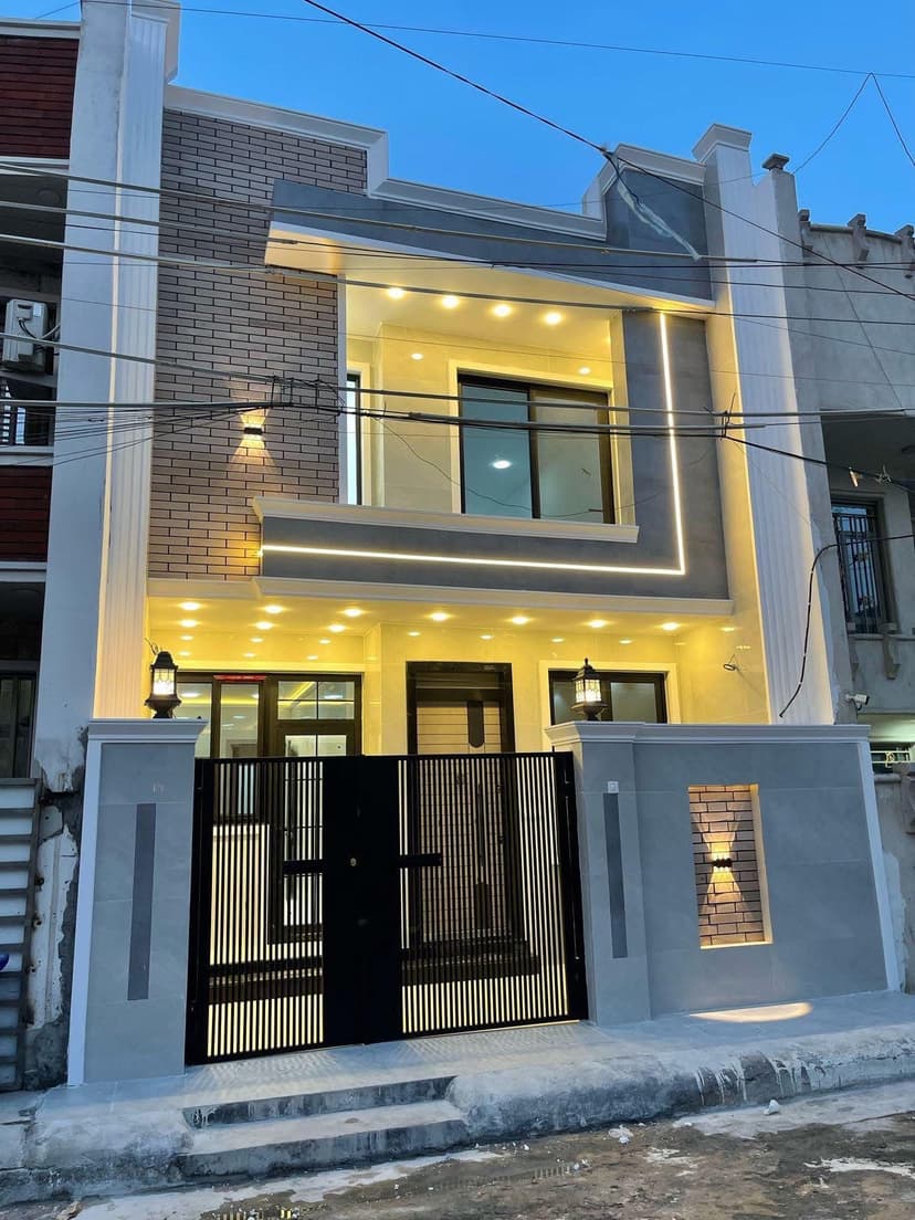 دار للبيع 120متر في حي الجهاد خلف اربع شوارع 