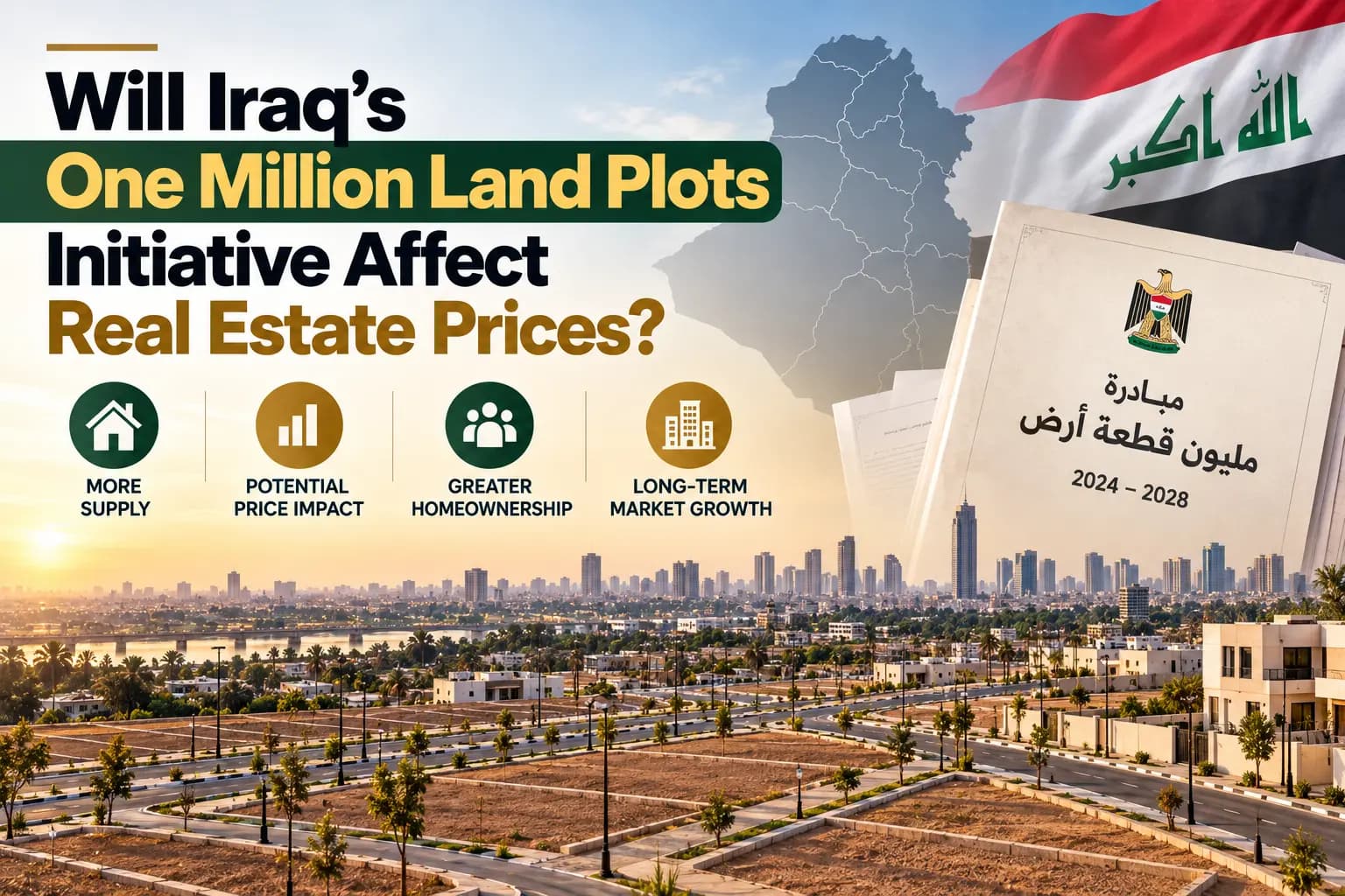 Will Iraq’s One Million Land Plots Initiative Affect Real Estate Prices?